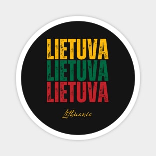 Lithuania flag, lithuanian flag Magnet